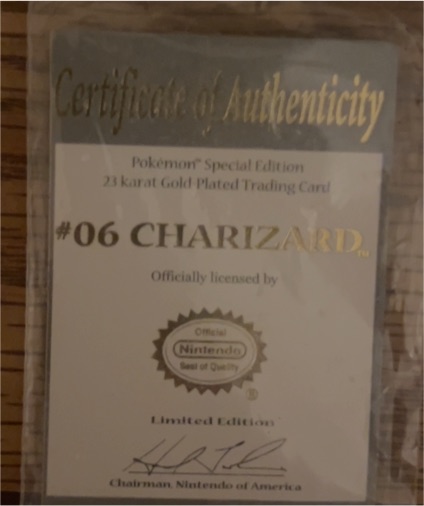 1999 Pokémon #06 Charizard — front