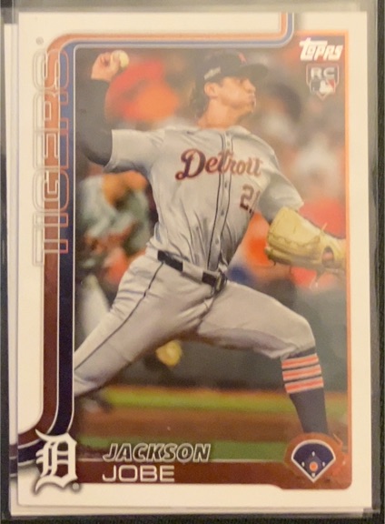 2025 Topps Series 2 Super Box Oversized Card #OTB2-19 Jackson Jobe — front
