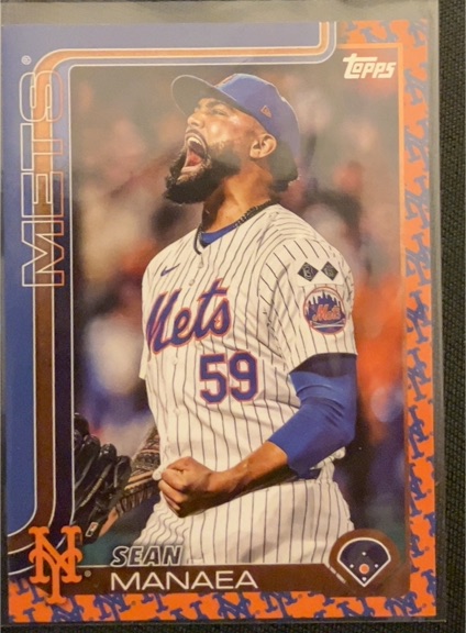 2025 Topps #287 Sean Manaea — front