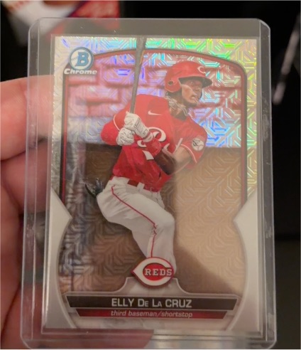 2023 Bowman Chrome #BCP-65 Elly De La Cruz — front