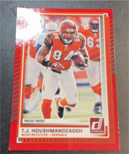 2025 Donruss #195 T.J. Houshmandzadeh — front