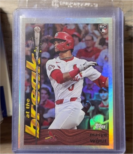 2024 Topps Archives #95ATB-18 Masyn Winn — front