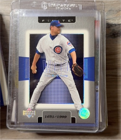 2003 Upper Deck Finite #21 Kerry Wood — front