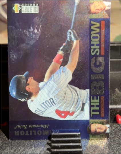 1997 Collector's Choice #29 Paul Molitor The Big Show Minnesota Twins — front
