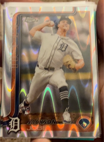 2025 Topps Chrome #249 Jackson Jobe — front
