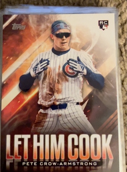 2024 Topps Update #LHC-18 Pete Crow-Armstrong Let Him Cook — front