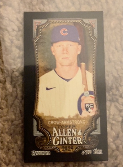 2024 Topps Allen & Ginter #46 Pete Crow-Armstrong — front