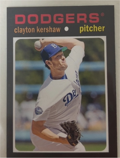 2013 Topps Update #TM-15 Clayton Kershaw — front