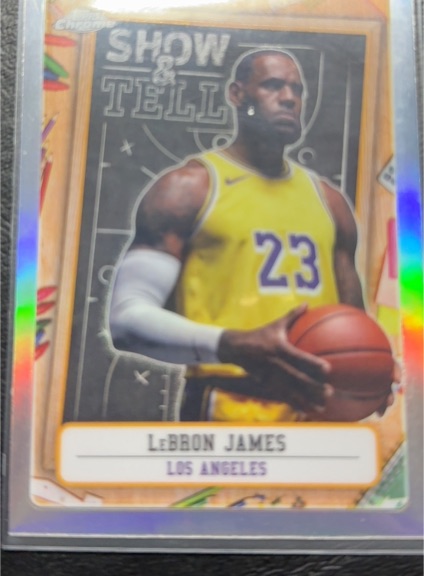 2024-25 Topps Chrome #ST-6 LeBron James — front