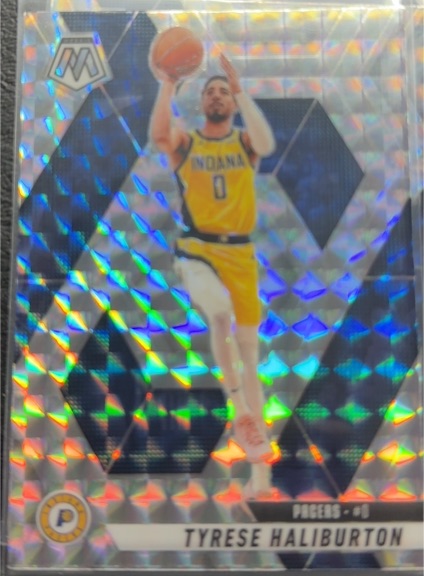 2024-25 Panini Mosaic #85 Tyrese Haliburton — front