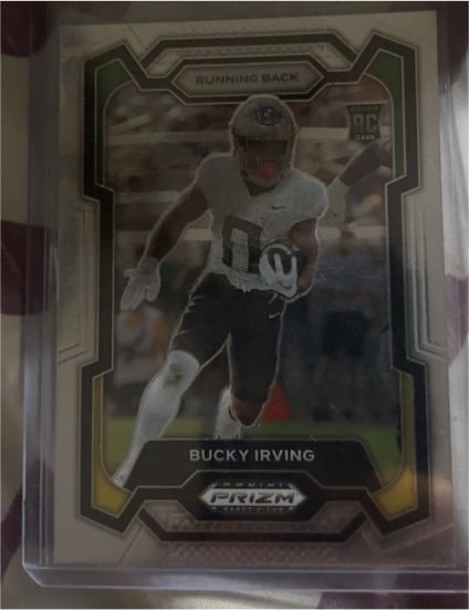 2024 Panini Prizm Draft Picks #172 Bucky Irving — front