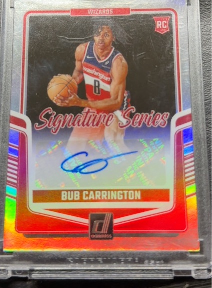 2024-25 Donruss Signature Series #SS-BC Bub Carrington — front