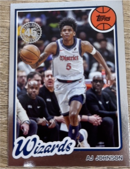 2025-26 Topps #80BK-18 AJ Johnson — front