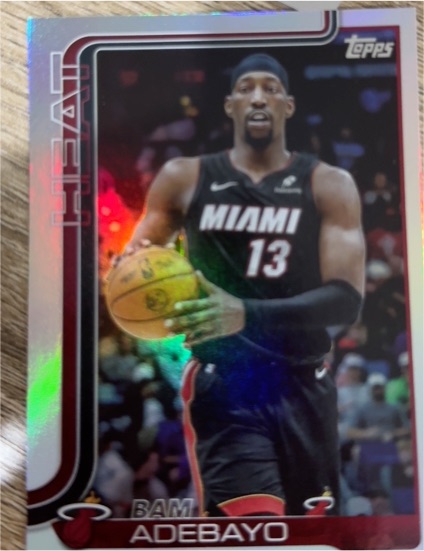 2025-26 Topps #75 Bam Adebayo — front