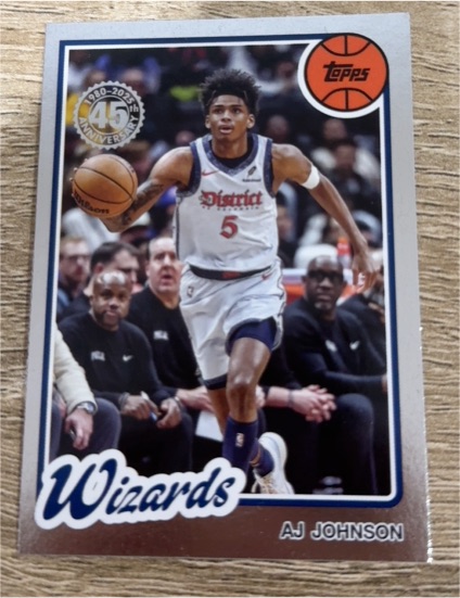 2025-26 Topps #80BK-18 AJ Johnson — front