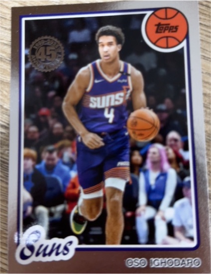 2025-26 Topps Basketball 45th Anniversary #80BK-14 Oso Ighodaro — front