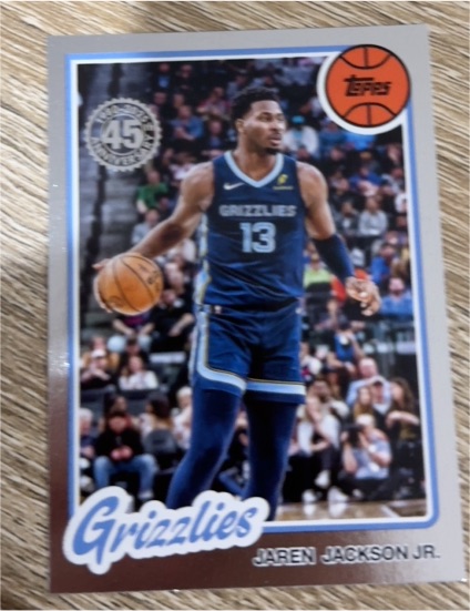 2025-26 Topps Basketball 45th Anniversary #80BK-41 Jaren Jackson Jr. — front