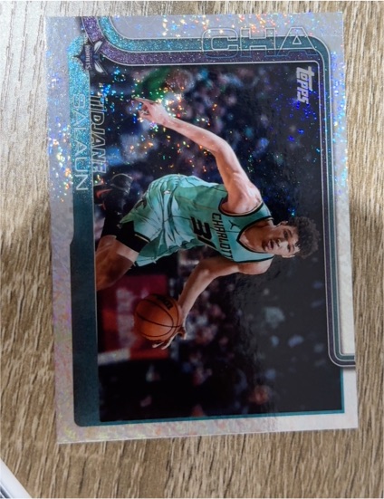 2025-26 Topps #71 Tidjane Salaun — front