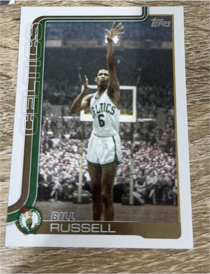 2025-26 Topps #251 Bill Russell — front