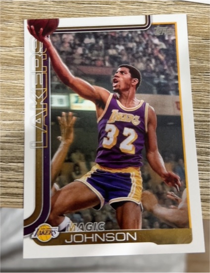 2025-26 Topps #255 Magic Johnson — front
