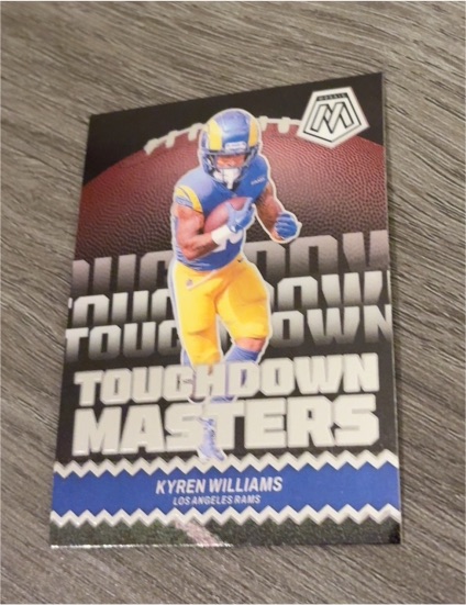 2024 Panini Mosaic Touchdown Masters #TM-KWS Kyren Williams — front