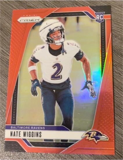 2024 Panini Prizm #380 Nate Wiggins — front