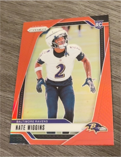 2024 Panini Prizm #380 Nate Wiggins — front