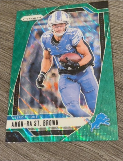 2024 Panini Prizm #95 Amon-Ra St. Brown Detroit Lions — front
