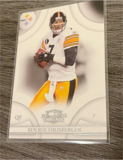 2008 Donruss Threads #103 Ben Roethlisberger — front