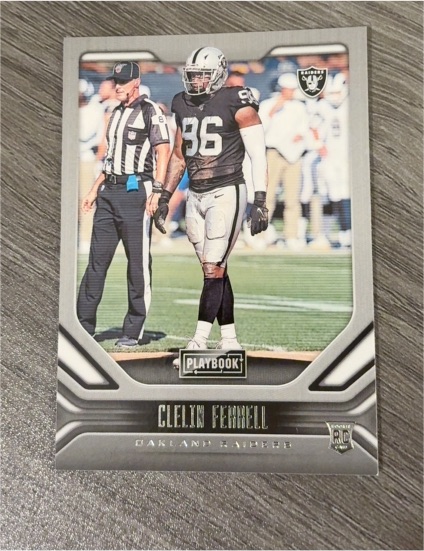 2019 Panini Playbook #96 Clelin Ferrell — front