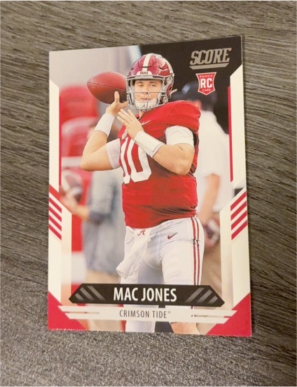 2021 Panini Score #306 Mac Jones — front