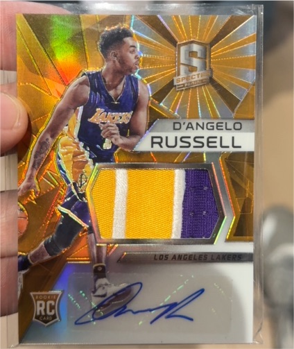 2015-16 Panini Spectra #D'Angelo Russell — front