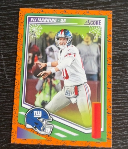 2025 Panini Score #78 Eli Manning — front