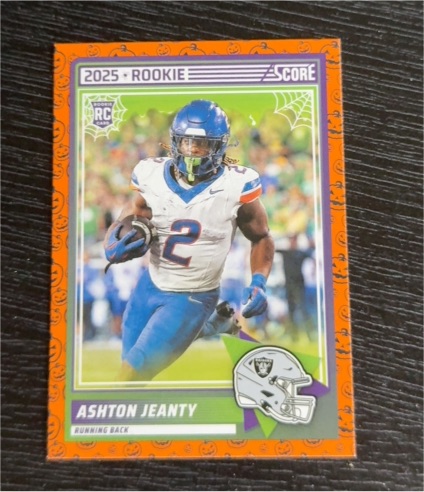 2025 Panini Score-A-Treat #14 Ashton Jeanty — front