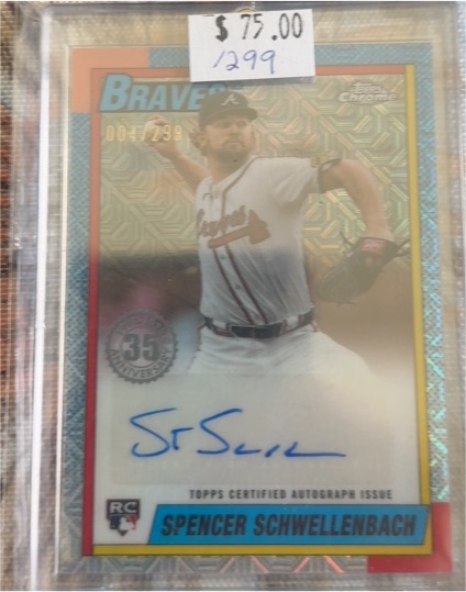2025 Topps 1990 Topps Chrome #90CA-SSC Spencer Schwellenbach — front