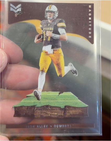 2023 Panini Chronicles Draft Picks Magnitude #17 Josh Allen Wyoming Cowboys — front