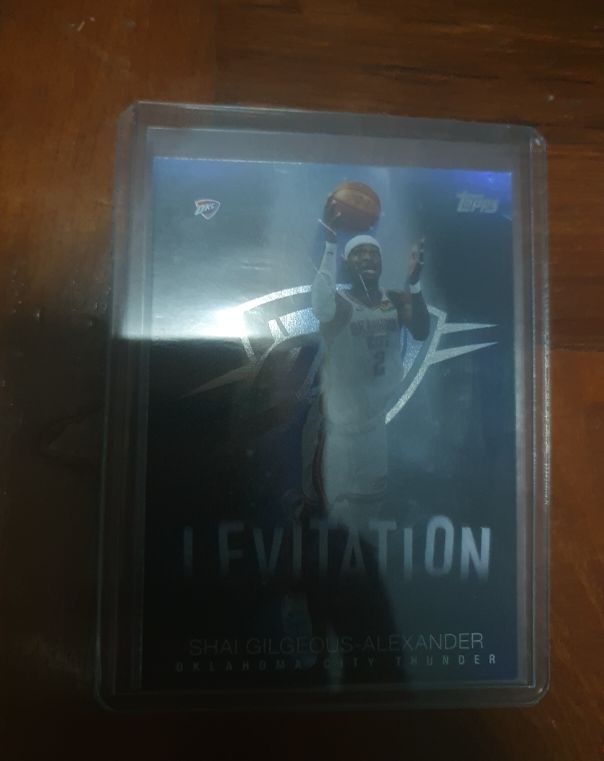 2025-26 Topps Basketball #L-? Shai Gilgeous Alexander Levitation Rainbow Foil — front