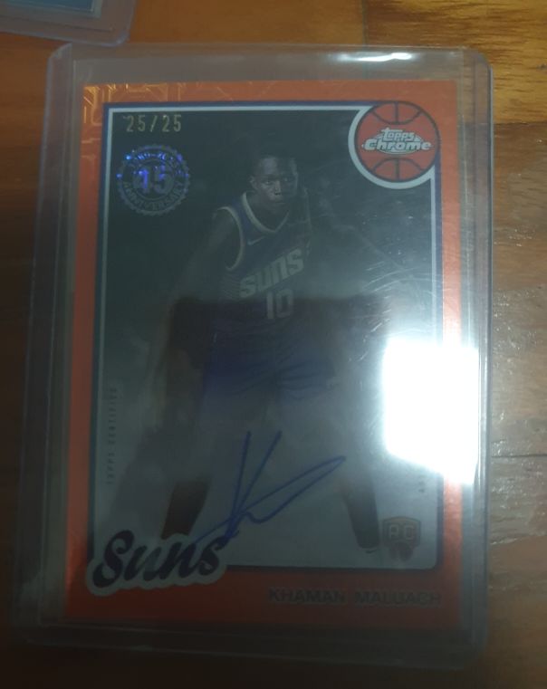 2025 Topps Chrome #25 Khaman Maluach — front