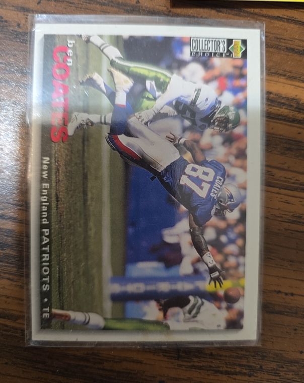 1995 Upper Deck Collector's Choice #82 Ben Coates — front