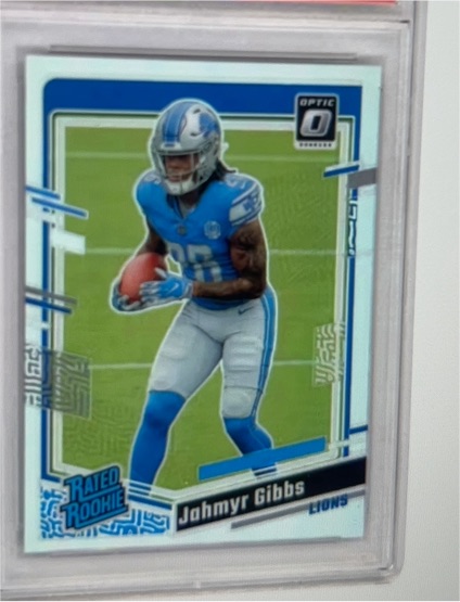 2023 Panini Donruss Optic #236 Jahmyr Gibbs — front
