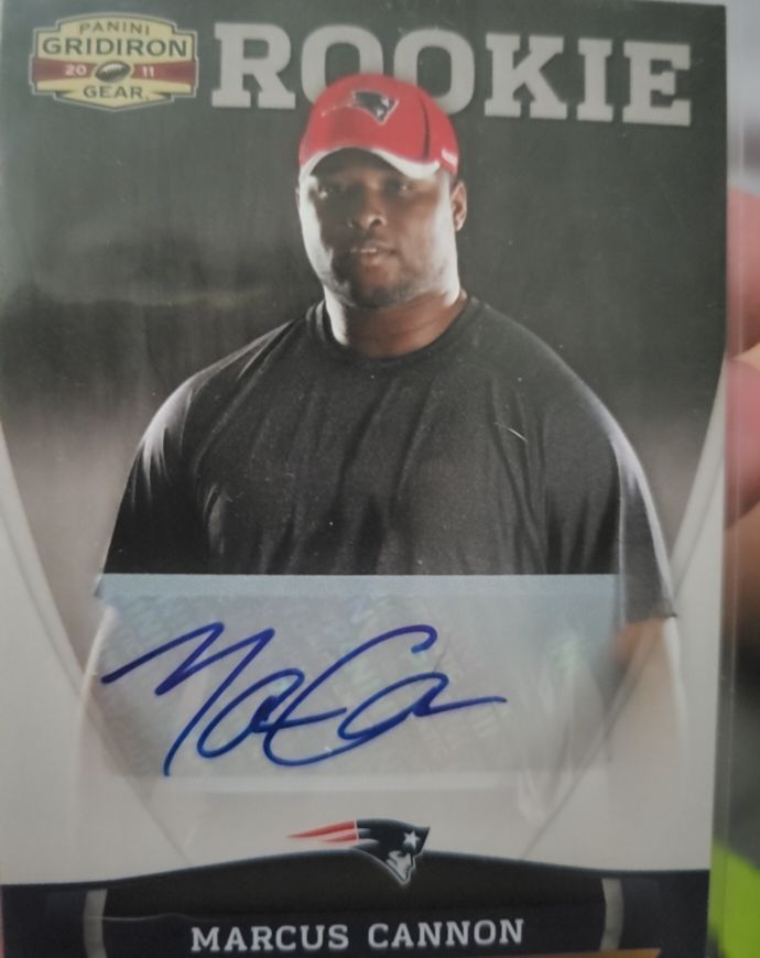 2011 Panini Gridiron Gear Rookie Marcus Cannon — front
