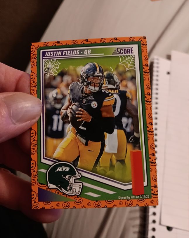 2025 Panini Score A Treat #210 Justin Fields — front