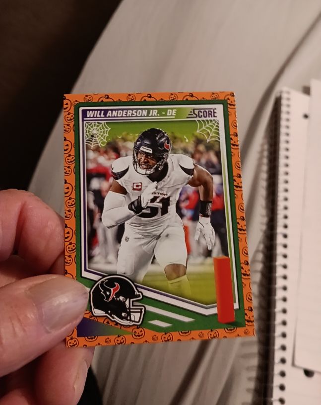 2025 Panini Score-A-Treat #187 Will Anderson Jr. — front