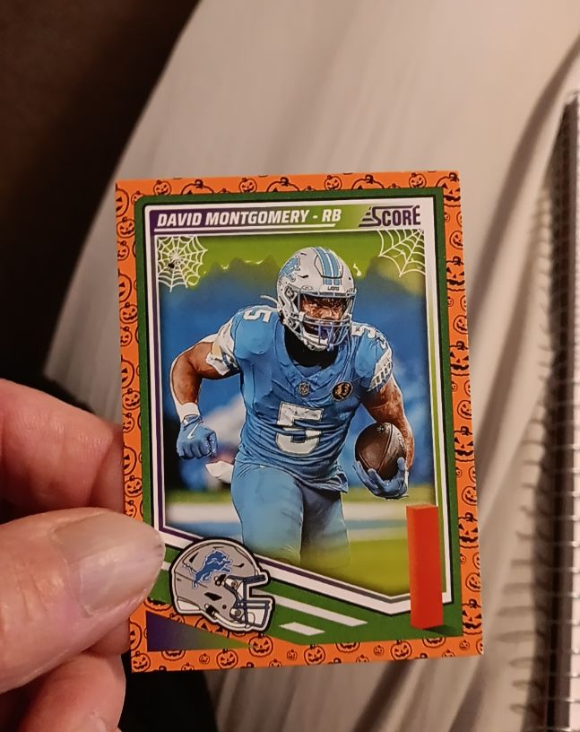 2025 Panini Score-A-Treat #103 David Montgomery Detroit Lions — front