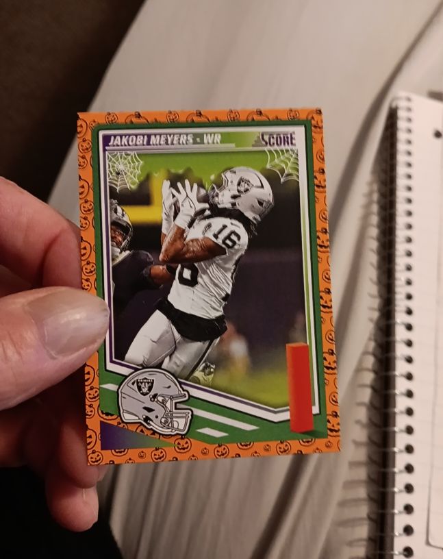 2025 Panini Score-A-Treat #16 Jakobi Meyers — front