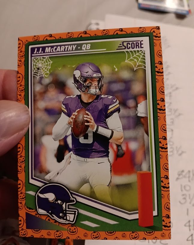 2025 Panini Score A Treat #291 J.J. McCarthy — front