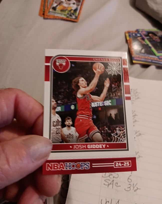 2024-25 Panini Haunted Hoops #24-25 Josh Giddey — front
