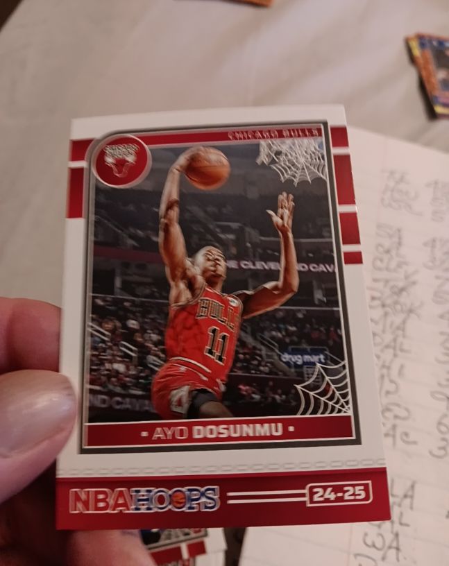 2024-25 Panini Haunted Hoops #24-25 Ayo Dosunmu — front