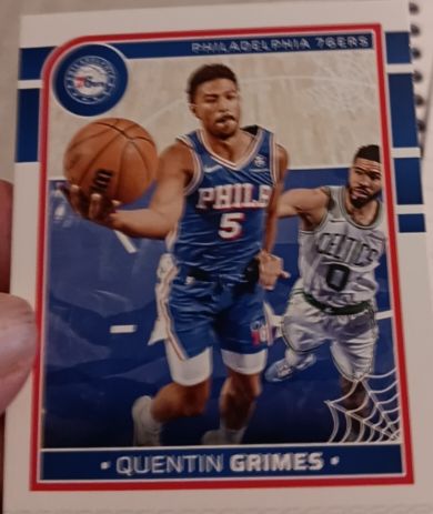 2024-25 Panini Haunted Hoops #179 Quentin Grimes — front