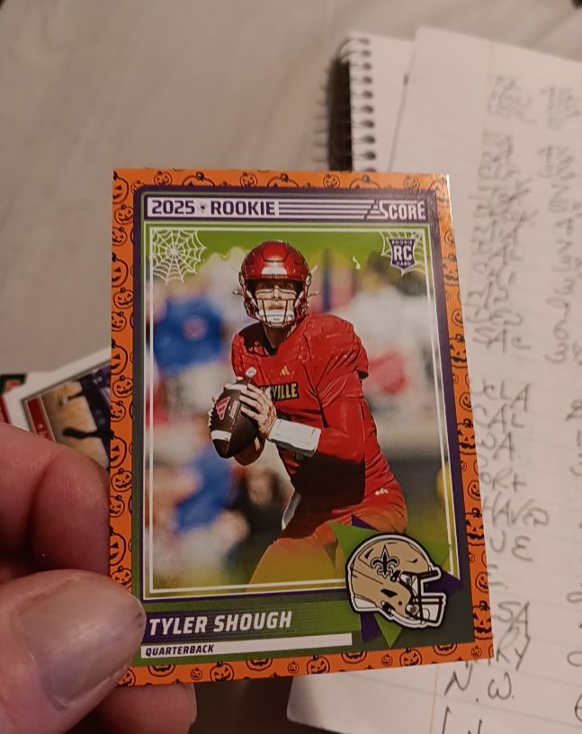 2025 Panini Score A Treat #71 Tyler Shough — front